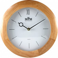 Nástenné hodiny MPM, 2829.53 - svetlé drevo, 28cm