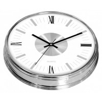 Nástenné hodiny MPM, 2974.7000 - strieborná/biela, 30cm Nástenné hodiny MPM, 2974.7000 - strieborná/biela, 30cm