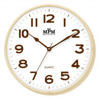 Nástenné hodiny MPM, 2976.51.AF - hnedá svetlá, 30cm Nástenné hodiny MPM, 2976.51.AF - hnedá svetlá, 30cm