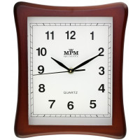 Nástenné hodiny MPM, 3051.52 - hnedá svetlá, 29cm Nástenné hodiny MPM, 3051.52 - hnedá svetlá, 29cm