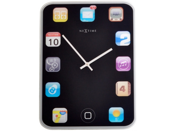 Nástenné hodiny 5181 Nextime Mini wall pad iPod 20cm