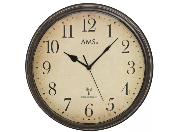Nástenné hodiny 5962 AMS riadené rádiovým signálom 32cm Nástenné hodiny 5962 AMS riadené rádiovým signálom 32cm