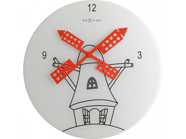 Nástenné hodiny 8807 Nextime WINDMILL 30cm Nástenné hodiny 8807 Nextime WINDMILL 30cm