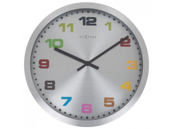 Nástenné hodiny Nextime Mercure multicolor 45cm