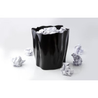 Odpadkový kôš Qualy Flow Bin, čierny Odpadkový kôš Qualy Flow Bin, čierny