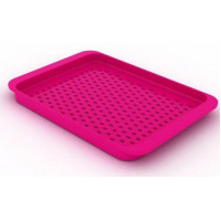 Protišmykový podnos Joseph Joseph GRIP TRAY, ružový, malý Protišmykový podnos Joseph Joseph GRIP TRAY, ružový, malý