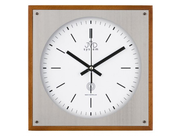 Rádiom riadené nástenné hodiny JVD system RH28082/41 28 cm Rádiom riadené nástenné hodiny JVD system RH28082/41 28 cm