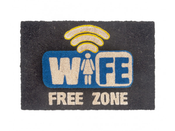 Rohožka WIFE free zóna 60x40cm Rohožka WIFE free zóna 60x40cm