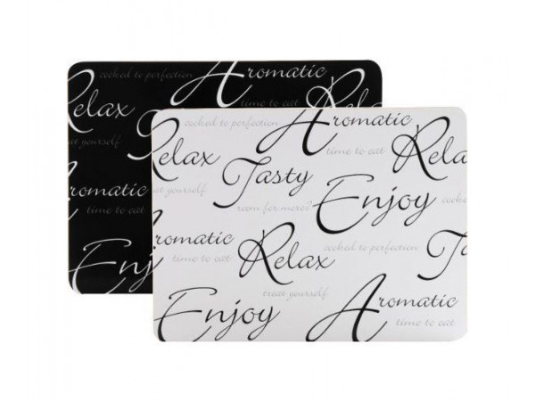 Sada servírovacích podložiek PRICE & KENSINGTON Script, 4ks Sada servírovacích podložiek PRICE & KENSINGTON Script, 4ks
