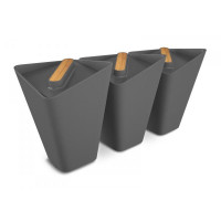 Sada kuchynských nádob BLACK-BLUM Storage Jars, sivá
