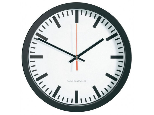 Stanične nástenné DCF hodiny BK, 40 cm Stanične nástenné DCF hodiny BK, 40 cm