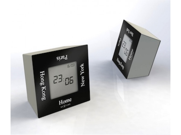 Stolové digitálne hodiny 5190zw Nextime Turn4Time 8cm Stolové digitálne hodiny 5190zw Nextime Turn4Time 8cm