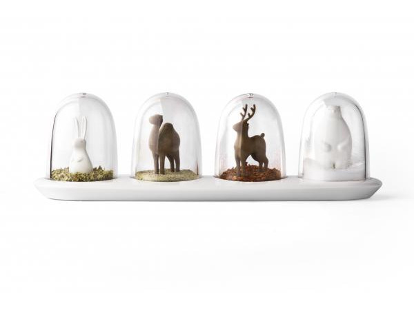 Stojanček s koreničkami Qualy Animal Parade