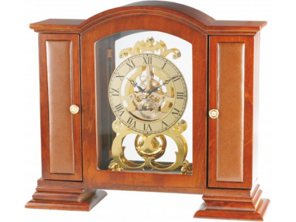 Stolové hodiny MPM, 1214.52 - hnedá tmavá, 36cm Stolové hodiny MPM, 1214.52 - hnedá tmavá, 36cm