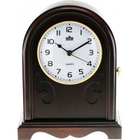 Stolové hodiny MPM, 2696.54 - tmavé drevo, 21cm Stolové hodiny MPM, 2696.54 - tmavé drevo, 21cm