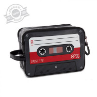 Taštička na toaletné potreby Balvi Cassette, červená Taštička na toaletné potreby Balvi Cassette, červená