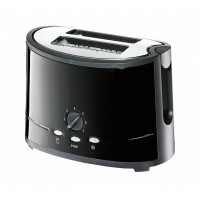Dizajnový toaster Cilio čierny