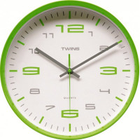 Twins hodiny 10512 green 30cm Twins hodiny 10512 green 30cm