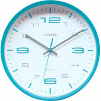 Twins hodiny 10512 blue 30cm Twins hodiny 10512 blue 30cm