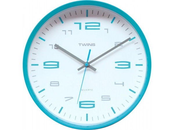 Twins hodiny 10512 blue 30cm Twins hodiny 10512 blue 30cm