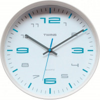 Twins hodiny 10512 white 30cm Twins hodiny 10512 white 30cm
