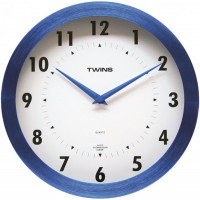 Twins hodiny 2410 blue 25cm Twins hodiny 2410 blue 25cm