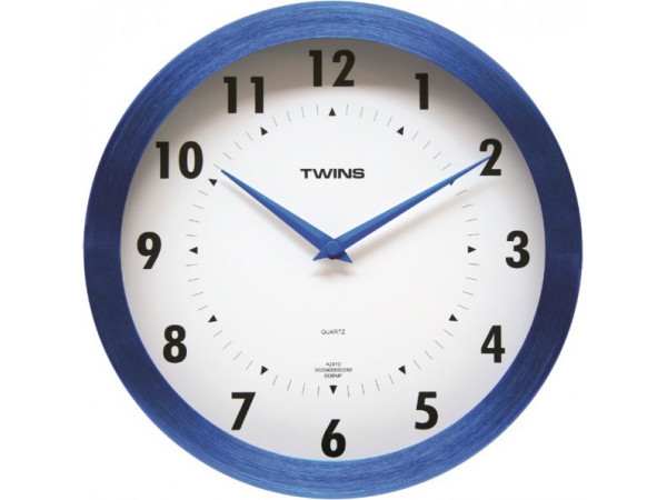 Twins hodiny 2410 blue 25cm Twins hodiny 2410 blue 25cm