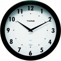 Twins hodiny 2410 black 25cm Twins hodiny 2410 black 25cm