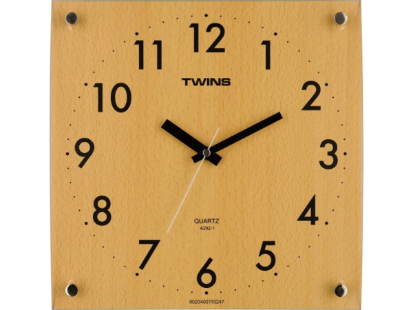 Twins hodiny 292 natur 30cm Twins hodiny 292 natur 30cm