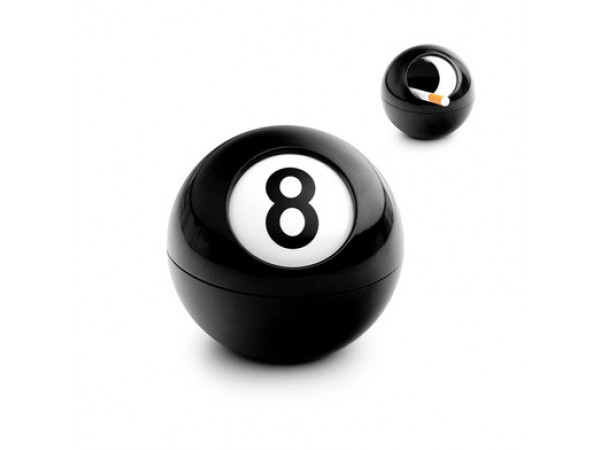 Uzatvárateľný popolník BALVI 8-ball Uzatvárateľný popolník BALVI 8-ball