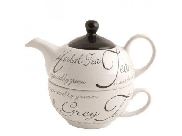 Čajová sada PRICE & KENSINGTON Script Tea For One Čajová sada PRICE & KENSINGTON Script Tea For One