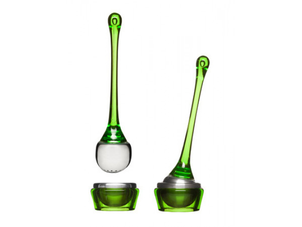 Čajové sitko s miskou SAGAFORM Tea Strainer, zelené Čajové sitko s miskou SAGAFORM Tea Strainer, zelené