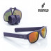 Slnečné okuliare Roll-up 0354 Sunfold ES1, fialové Slnečné okuliare Roll-up 0354 Sunfold ES1, fialové