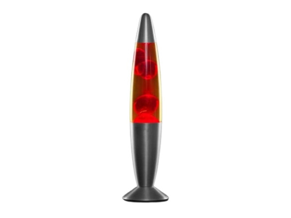 Dizajnová lávová lampa InnovaGoods, červená IN0522 Dizajnová lávová lampa InnovaGoods, červená IN0522