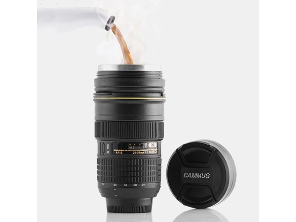 Termoska s viečkom objektív InnovaGoods 0509, 400ml Termoska s viečkom objektív InnovaGoods 0509, 400ml