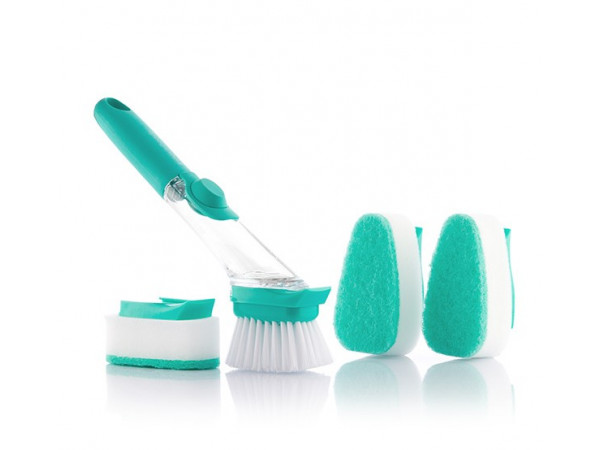 Plniteľná kefa na umývanie Cleansy InnovaGoods 3083 Plniteľná kefa na umývanie Cleansy InnovaGoods 3083