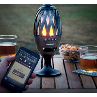 LED lampa s bluetooth reproduktorom InnovaGoods 1012, čierna LED lampa s bluetooth reproduktorom InnovaGoods 1012, čierna