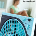 Podlahový ventilátor Box Fan InnovaGoods 3052, čierno-modrý Podlahový ventilátor Box Fan InnovaGoods 3052, čierno-modrý