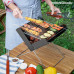 Prenosný skladací mini gril InnovaGoods, 3493 Prenosný skladací mini gril InnovaGoods, 3493