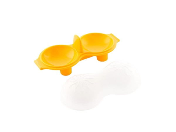 Sada na varenie vajec InnovaGoods Double Egg Poacher in3050 Sada na varenie vajec InnovaGoods Double Egg Poacher in3050