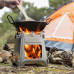 Skladací oceľový kempingový varič Flamet InnovaGoods, 3482 Skladací oceľový kempingový varič Flamet InnovaGoods, 3482