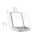 Skladacie LED zrkadlo 3 v 1 s organizérom na make-up, InnovaGoods 3402
