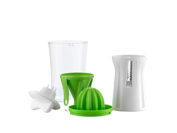 Spiralizátor 4-v-1 a odšťavovač s knihou receptov InnovaGoods IN0908 Spiralizátor 4-v-1 a odšťavovač s knihou receptov InnovaGoods IN0908
