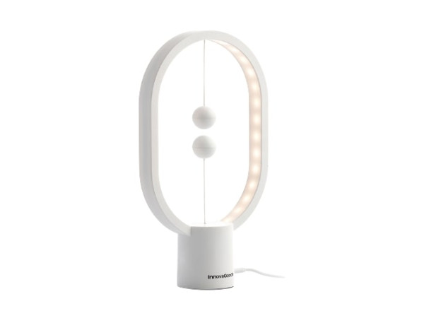 Stolná balančná lampa InnovaGoods 3345, biela Stolná balančná lampa InnovaGoods 3345, biela