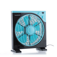 Podlahový ventilátor Box Fan InnovaGoods 3052, čierno-modrý Podlahový ventilátor Box Fan InnovaGoods 3052, čierno-modrý