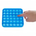 Antistresová senzorická podložka Push Pop Bubble Iso 5555, modrá