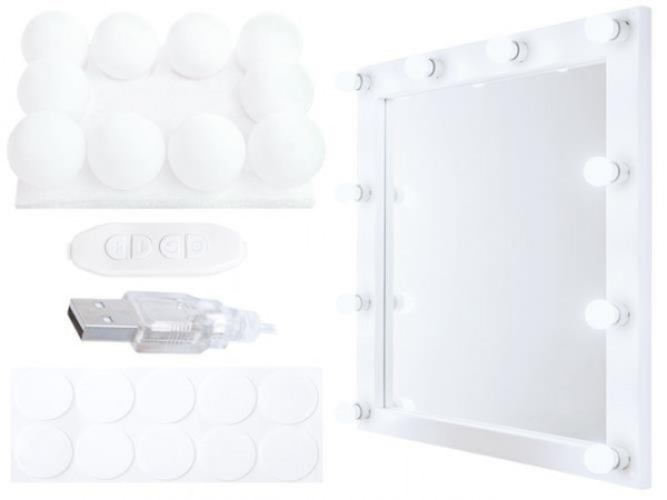 LED zrkadlové svietidlá iso0529, biele LED zrkadlové svietidlá iso0529, biele