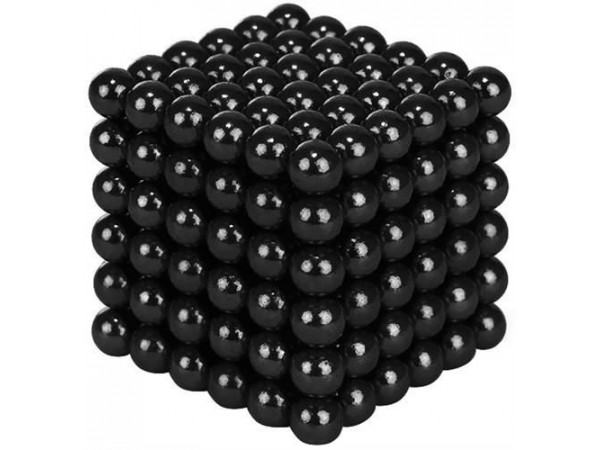 Magnetické guličky Neocube 216 ks. 5mm - čierne Magnetické guličky Neocube 216 ks. 5mm - čierne