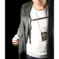 Bavlnené tričko polícia SH01221, one size Bavlnené tričko polícia SH01221, one size