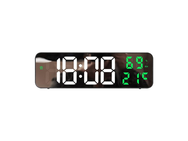 LED dizajnový zrkadlový budík DCX- 671 LED dizajnový zrkadlový budík DCX- 671